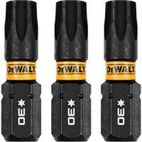 Forets pour tournevis &agrave; chocs FLEXTORQ 3 mcx, Torx, T-30, Prise 1/4" Pathway Supply LP