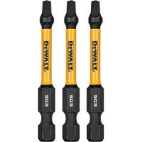 Forets pour tournevis &agrave; chocs FLEXTORQ 3 mcx, Carr&eacute;e, #3, Prise 1/4" Pathway Supply LP