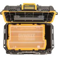 ToughSystem&reg; 2.0 Deep Compact Toolbox, 10" x 15-7/20" x 13-4/5", Black/Yellow Pathway Supply LP
