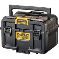 ToughSystem&reg; 2.0 20V Dual Port Charger, 14" x 15" x 9", Black/Yellow Pathway Supply LP