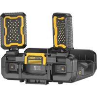 ToughSystem&reg; 2.0 Adjustable Work Light with Storage, 16" x 11" x 14", Black/Yellow Pathway Supply LP