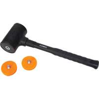 Dead Blow Hammer, 45 oz. Head Weight, Polyurethane Face, Fibreglass Handle, 13" L Pathway Supply LP