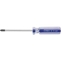 Blue Transparent Striped Philips Screwdriver, #2, Plastic Handle Pathway Supply LP