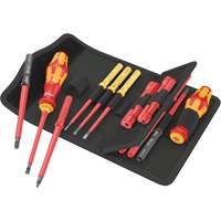 Insulated Screwdriver Set for Slotted Screws, 1000 V, 18 Pcs Pathway Supply LP