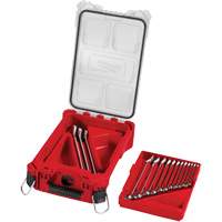SAE Wrench Set with PackOut Compact Organizer, Combination, 15 Pieces, Imperial Pathway Supply LP