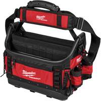 PackOut Structured Tote, Polyester, 39 Pockets, Black/Red Pathway Supply LP