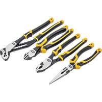 PITBULL Dual Material Mixed Plier Set, 4 Pieces Pathway Supply LP