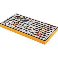 MEGAMOD Master Mechanics Tool Set in Premium Modular Foam Trays with Tool Storage, 1268 Pieces Pathway Supply LP