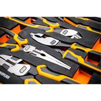 PITBULL Cushion Grip Pliers Set in Foam Storage Tray, 5 Pieces Pathway Supply LP