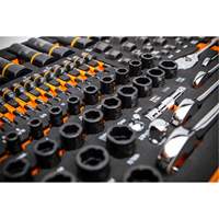 97-Piece Bolt Biter Mechanics Tool Set in Foam Storage Tray Pathway Supply LP