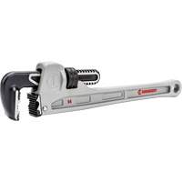 Cl&eacute; &agrave; tuyau &agrave; m&acirc;choires K9, Cap des m&acirc;choires 2-3/8", Longueur 14", Fini Rev&ecirc;tement en poudre, Prise Non-ergonomique Pathway Supply LP