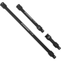 3-Piece Impact Locking Extension Set, 3/8" Drive, Manganese Phosphate Finish, 3 Pcs Pathway Supply LP