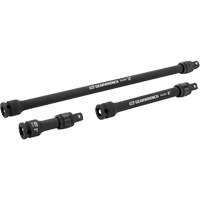 3-Piece Impact Locking Extension Set, 3/8" Drive, Manganese Phosphate Finish, 3 Pcs Pathway Supply LP