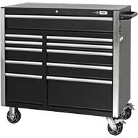 HDCC-4115 HD Series Toolbox Combo, 21-1/2" D x 44-1/5" W x 63-3/10" H, Black Pathway Supply LP