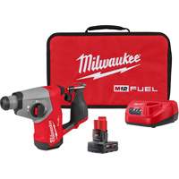 M12 FUEL 5/8” SDS Plus Rotary Hammer Kit, 12 V, 5/8", 1214 RPM Pathway Supply LP