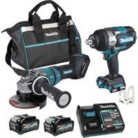 XGT Brushless 2-Tool Combo Kit, Lithium-Ion, 40 V Pathway Supply LP