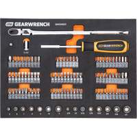 Jeu d'outils de m&eacute;canicien dans des plateaux modulaires en mousse avec conteneur de rangement, 194 morceaux Pathway Supply LP
