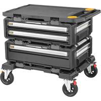Poste de travail modulaire 4-en-1 TOUGHSYSTEM 2.0 DXL, 34" x 25-4/5" x 30", Noir/Jaune Pathway Supply LP