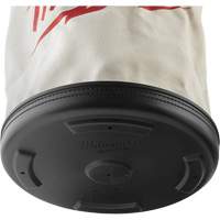 Utility Bucket Bag, 11-81/100" L x 11-81/100" W x 14-57/100" H, Polyester, White Pathway Supply LP