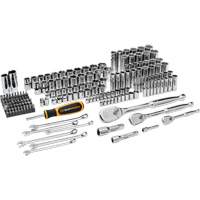 Jeu d'outils manuels pour m&eacute;canicien 90T SAE/MM avec prises 1/4", 3/8” & 1/2" Pathway Supply LP