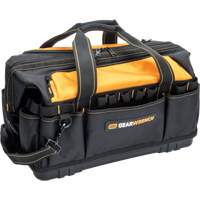 Professional 20" Tool Bag, Nylon, 33 Pockets, Black/Orange Pathway Supply LP