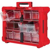 Organisateur PACKOUT &agrave; bac inclinable, 15-1/5" x 19-7/10" x 6-7/10", Noir/Rouge Pathway Supply LP