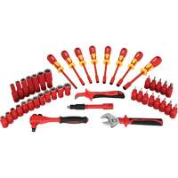 Insulated Socket & Tool Set, 44 Pcs Pathway Supply LP
