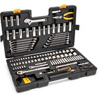 Jeu doutils de qualit&eacute; professionnelle &agrave; 72 dents, 6 pans et &agrave; prise 3/8" et 1/4" Pathway Supply LP