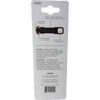 Couteau de s&eacute;curit&eacute; jetable , Acier inoxydable, Prise en Plastique Pathway Supply LP