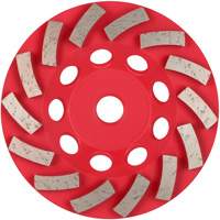 Meule boisseau diamant&eacute;e &agrave; 14 segments Turbo DIAMOND MAX Pathway Supply LP