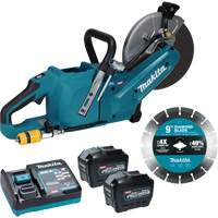 40Vmax XGT Brushless Power Cutter with 8.0Ah Batteries Kit, 9", 40 V Pathway Supply LP