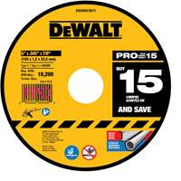 Metal Cutting Wheel, 6" x 0.045", 7/8" Arbor, Type 1, Aluminum Oxide Pathway Supply LP