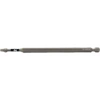 Impactech&reg; Power Bit, Square, #2 Tip, 1/4" Drive Size, 6" Length Pathway Supply LP