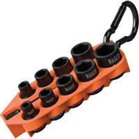 Jeu de douilles &agrave; chocs SAE pr&ecirc;t &agrave; emporter, 10 Mcx, Chocs, Prise de 3/8" Pathway Supply LP