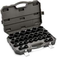 Jeu de douilles m&eacute;triques &agrave; 6 pans, 26 Mcx, Chocs, Prise de 3/4" Pathway Supply LP