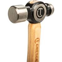Ball Pein Hammer, 24 oz. Head Weight, Polished Face, Wood Handle Pathway Supply LP