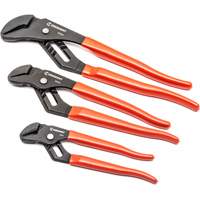 Straight Jaw Dipped Handle Tongue & Groove Plier Set, 3 Pieces Pathway Supply LP