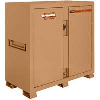 Model 99 Jobsite Cabinet with Double Doors & 2 Padlocks, Steel, 59.4 Cubic Feet, Tan Pathway Supply LP