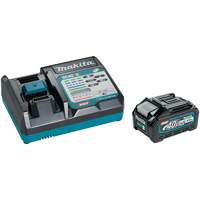 Trousse de d&eacute;marrage avec chargeur rapide et batterie 4,0Ah 40Vmax XGT, 40 V, Lithium-ion Pathway Supply LP