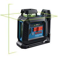 Laser &agrave; lignes crois&eacute;es 360° auto-nivelant &agrave; faisceau vert Pathway Supply LP
