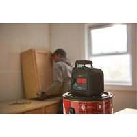 Green-Beam Self-Leveling 360° Cross-Line Laser Pathway Supply LP