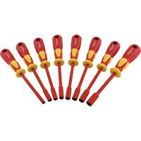 Metric Insulated Nut Driver Set, 1000 V, 8 Pcs Pathway Supply LP