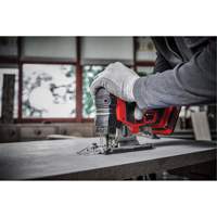 Scie sauteuse professionnelle sans fil &agrave; vitesse variable (outil seulement), 18 V, Lithium-ion, 0-3500 coups/min, 1-1/32" Longueur de la course Pathway Supply LP