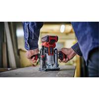 Professional Cordless Compact Router with Fixed Base & Plunge Base (Tool Only) Pathway Supply LP