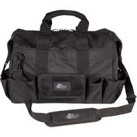 Phantom Collection 18" Contractor's Tool Bag, Ballistic Polyester, 25 Pockets, Black Pathway Supply LP