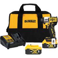 MAX* XR&reg; 3-Speed Impact Driver Kit, 1/4", 1825 in-lbs Max. Torque, 20 V, Lithium-Ion Pathway Supply LP