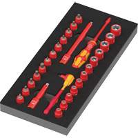 Foam Insert 8007 A VDE Zyklop VDE Ratchet Set 1, 1000 V, 30 Pcs Pathway Supply LP