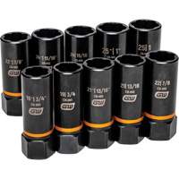 Jeu de douilles d'extraction Bolt Biter, 10 Mcx, Chocs, Prise de 1/2", Profond Pathway Supply LP
