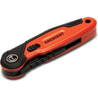 Couteau utilitaire pliant, 1" lame, lame en Acier, poign&eacute;e en Aluminium Pathway Supply LP