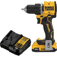 Ensemble visseuse-perceuse sans fil et sans balai ATOMIC COMPACT SERIES, Lithium-ion, 20 V, Mandrin 1/2" Pathway Supply LP
